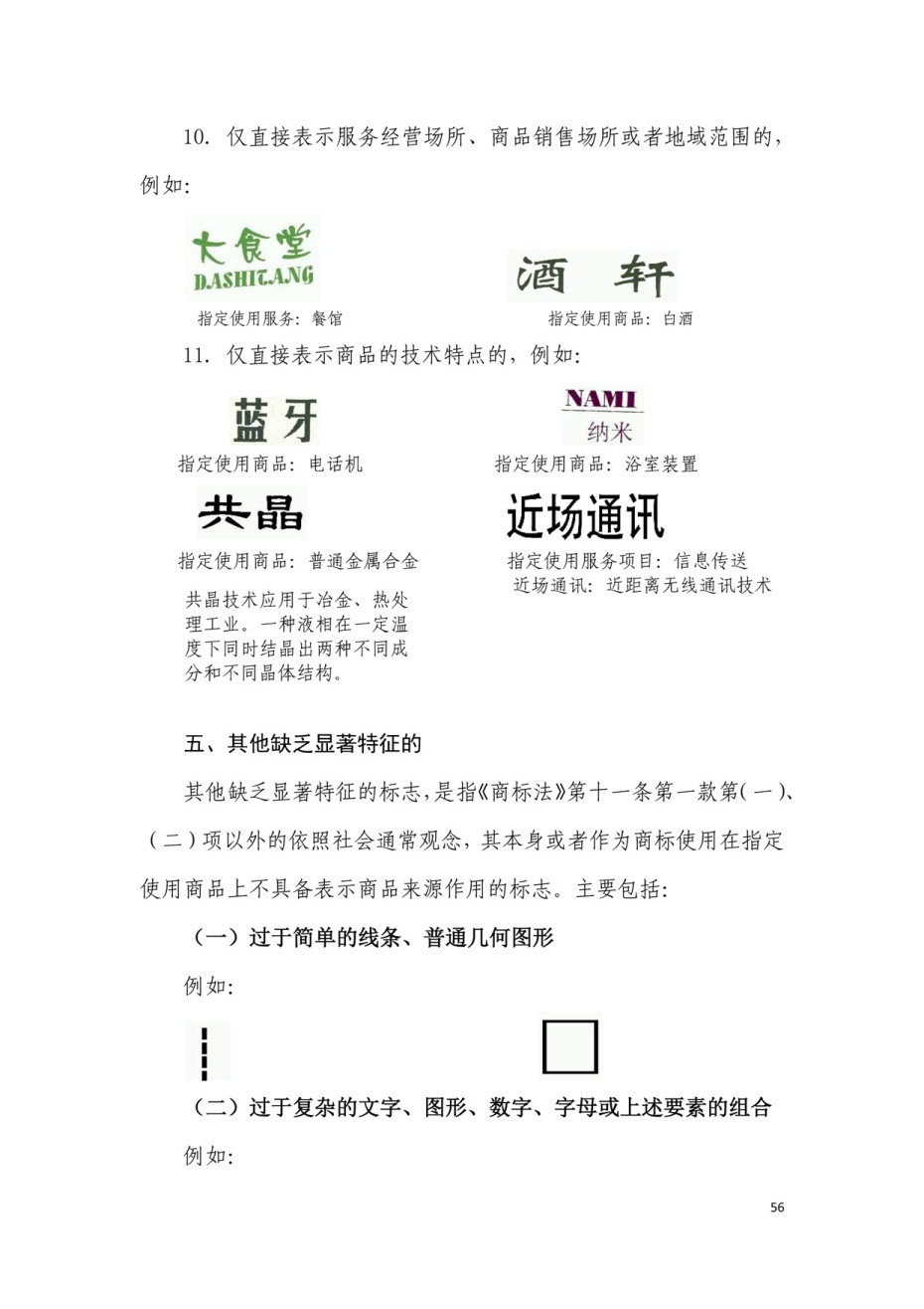 商標(biāo)審查及審理標(biāo)準(zhǔn)2016版_頁面_056.jpg 上海深藍商標(biāo)代理有限公司