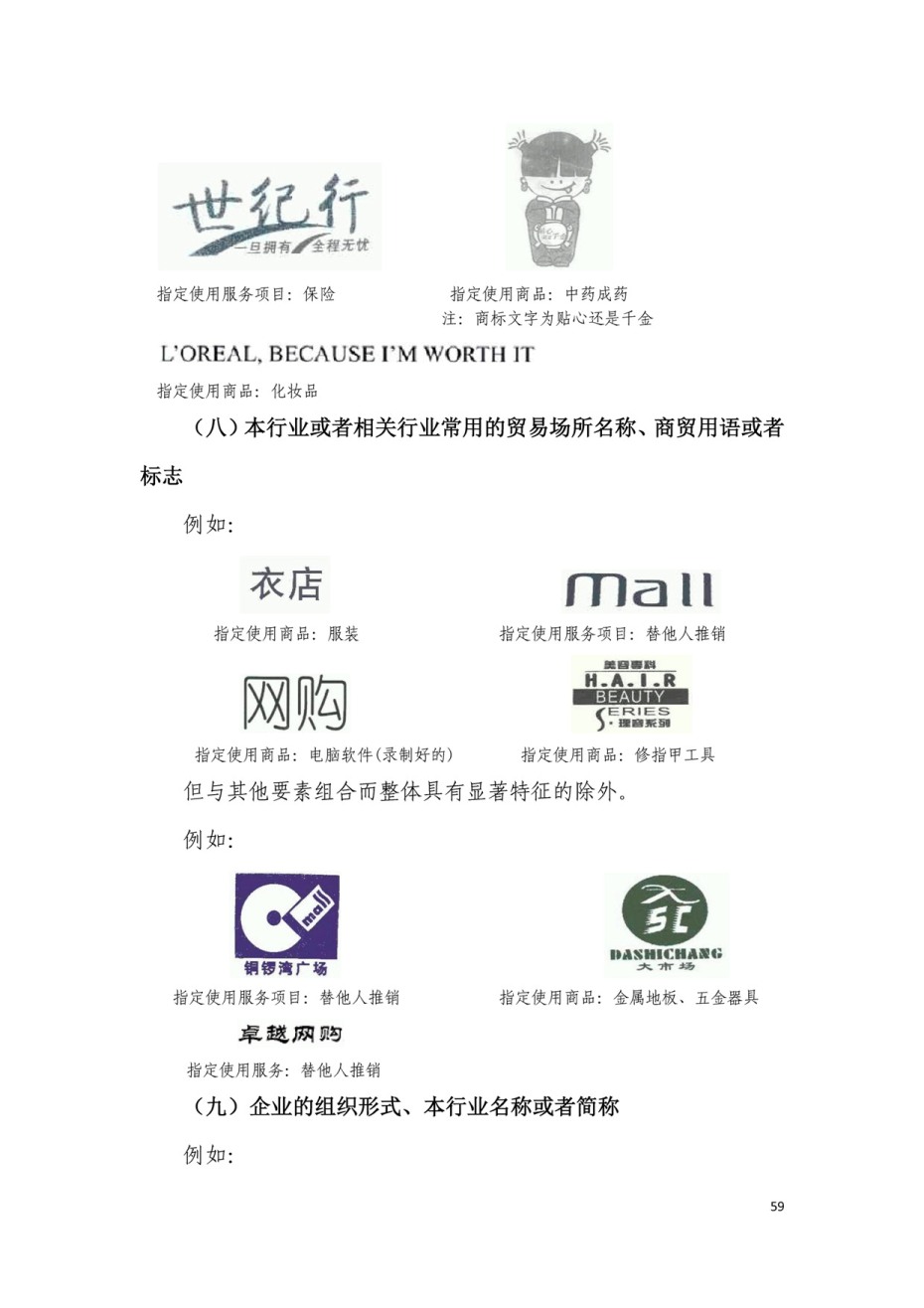 商標(biāo)審查及審理標(biāo)準(zhǔn)2016版_頁面_059.jpg 上海深藍商標(biāo)代理有限公司